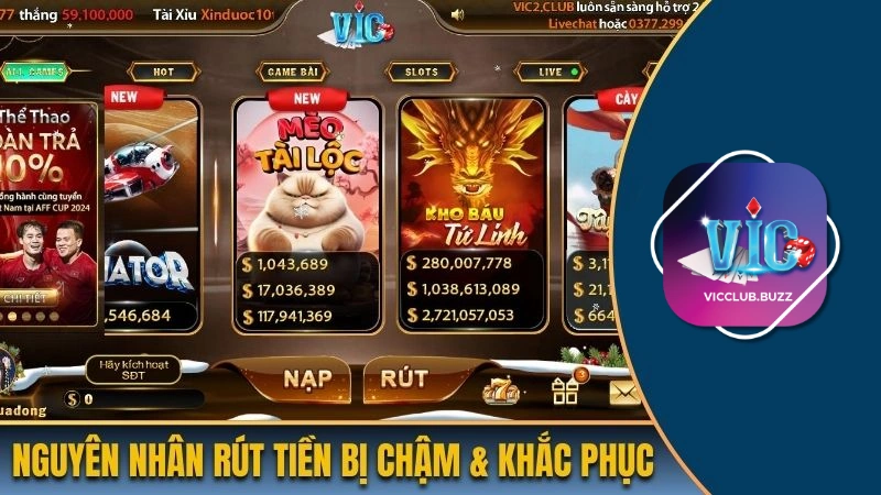 3 nguyên nhân khiến rút tiền tại cổng game bị chậm trễ và cách khắc phục