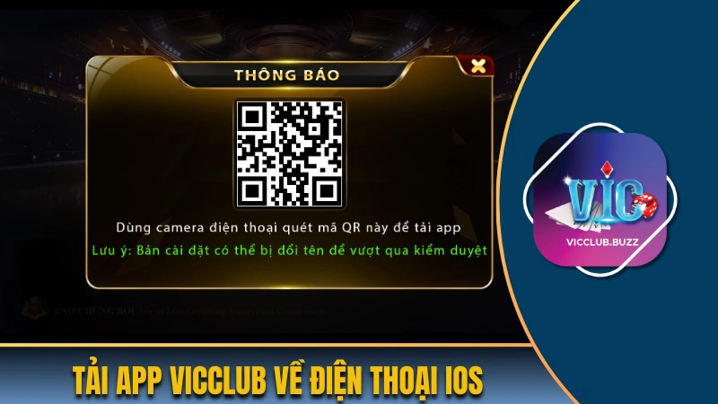 Chi tiết các bước tải app game Vicclub về điện thoại iOS