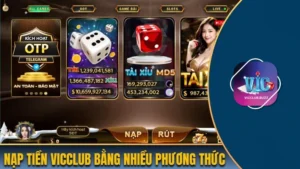 Nạp tiền Vicclub