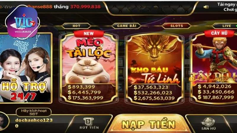 Game nổ hũ có lối chơi đơn giản phù hợp với mọi đối tượng người chơi